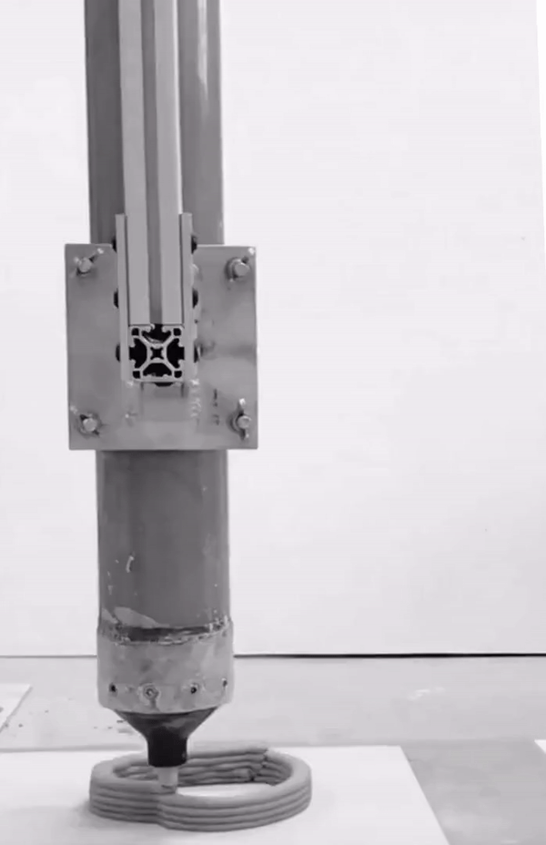 Robotic clay printing